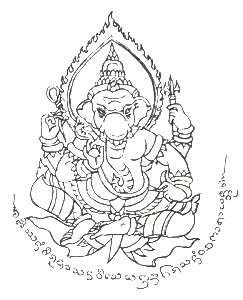 Sak-Yant-Ganesha